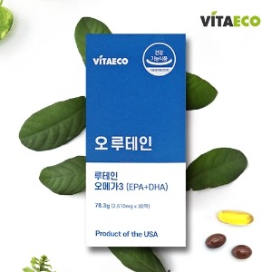 비타에코 오루테인 2610mg x 30포 / 루테인+오메가3, 비타민C E 함유
